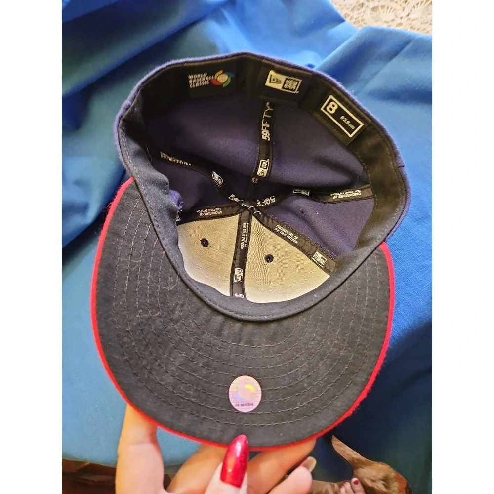 59FIFTY World Baseball Classic Hat‎ USA Embroidered New Era Fitted Size 8 Cap